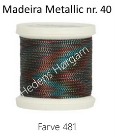 Madeira Metallic nr. 40 farve 481